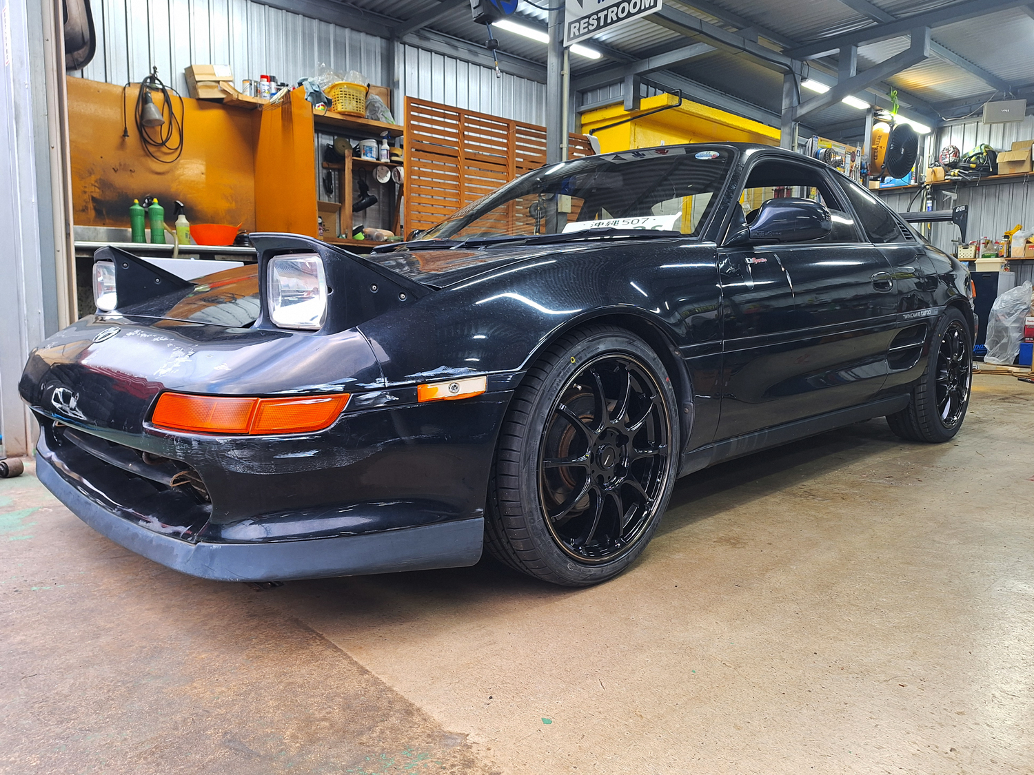 トヨタ MR2　G-SPEED P-07 17×7J　MINERVA 205/40R17 205/45R17