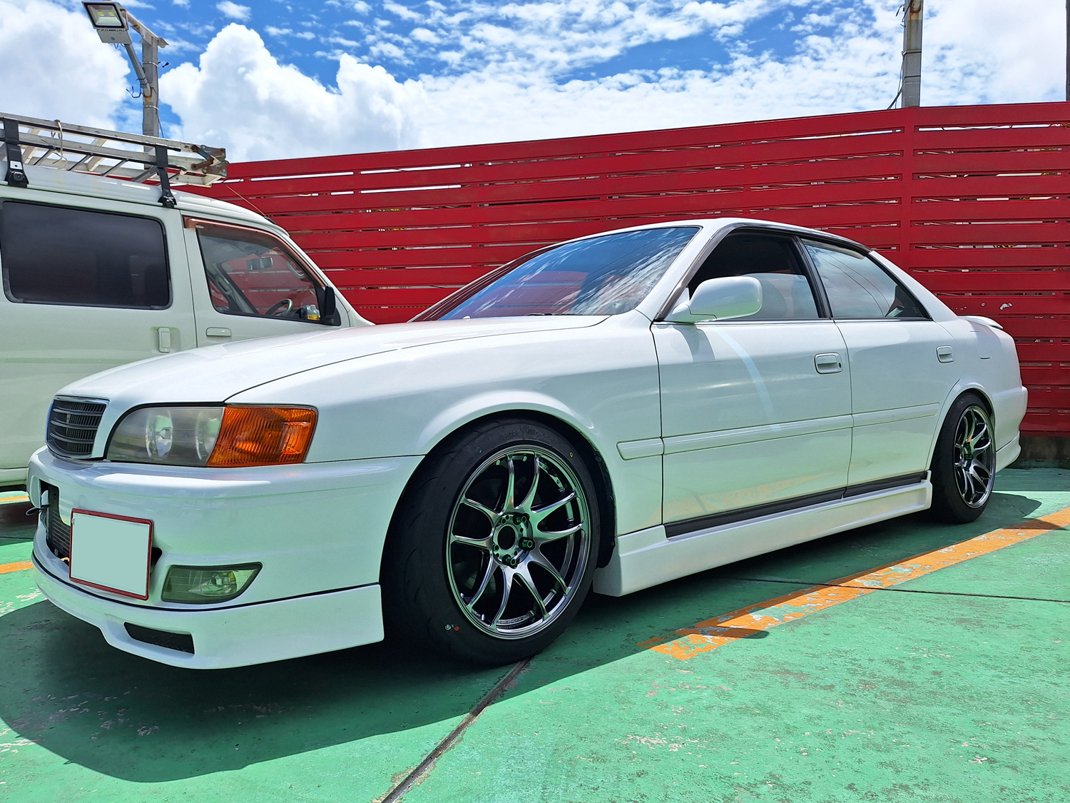 トヨタ チェイサー　EMOTION CR極 17×9J　NANKANG NS-2R 215/45R17